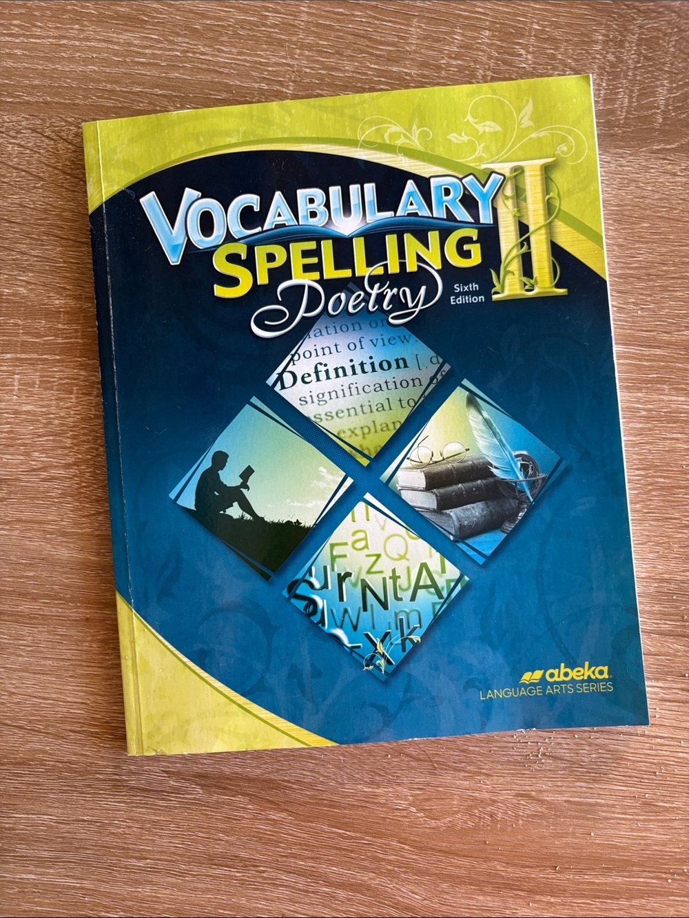 Abeka - Vocabulary Spelling Poetry II Textbook - 8th Grade - Unused